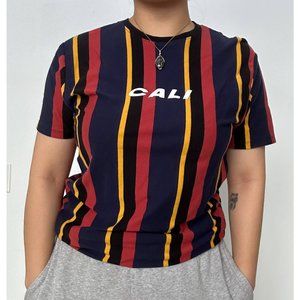 Vox Populi Cali Striped Multicolor Men's Top